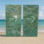 Rainforest Green flexible stone veneer variations by Ryan Stone Creations