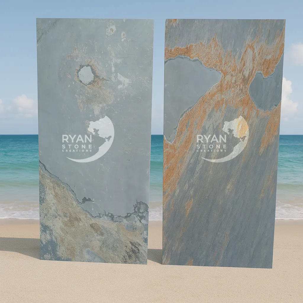 Autumn Rustic Flexible Slate Stone Veneer Variation