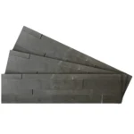 K Black Slate Veneer Peel and stick 3D wall panel by Ryan Stone Creations