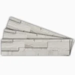White Marble Veneer Peel and stick 3D wall panel