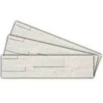 Mint White Sandstone Peel and stick 3D wall panel