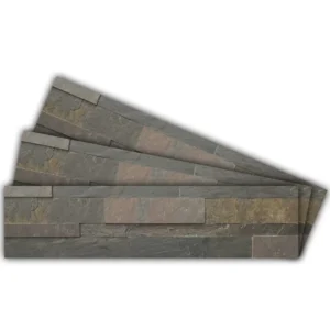 Kund Multi Slate Peel and stick 3D wall panel