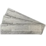 Silver Shine Slate Veneer Peel and stick 3D wall panel by Ryan Stone Creations
