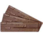 Terra Red Slate Veneer Peel and stick 3D wall panel by Ryan Stone Creations