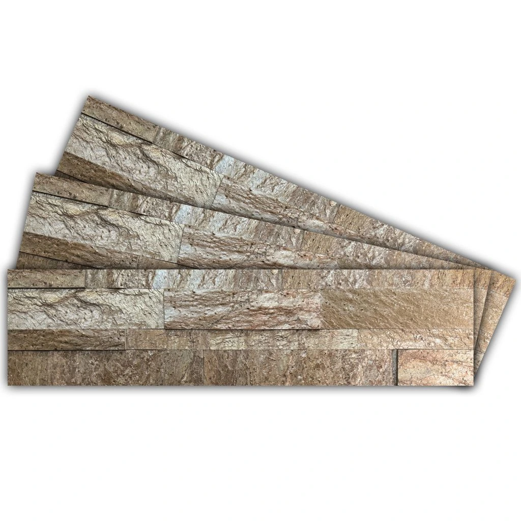 Copper Slate Veneer Peel and stick 3D wall panel by Ryan Stone Creations