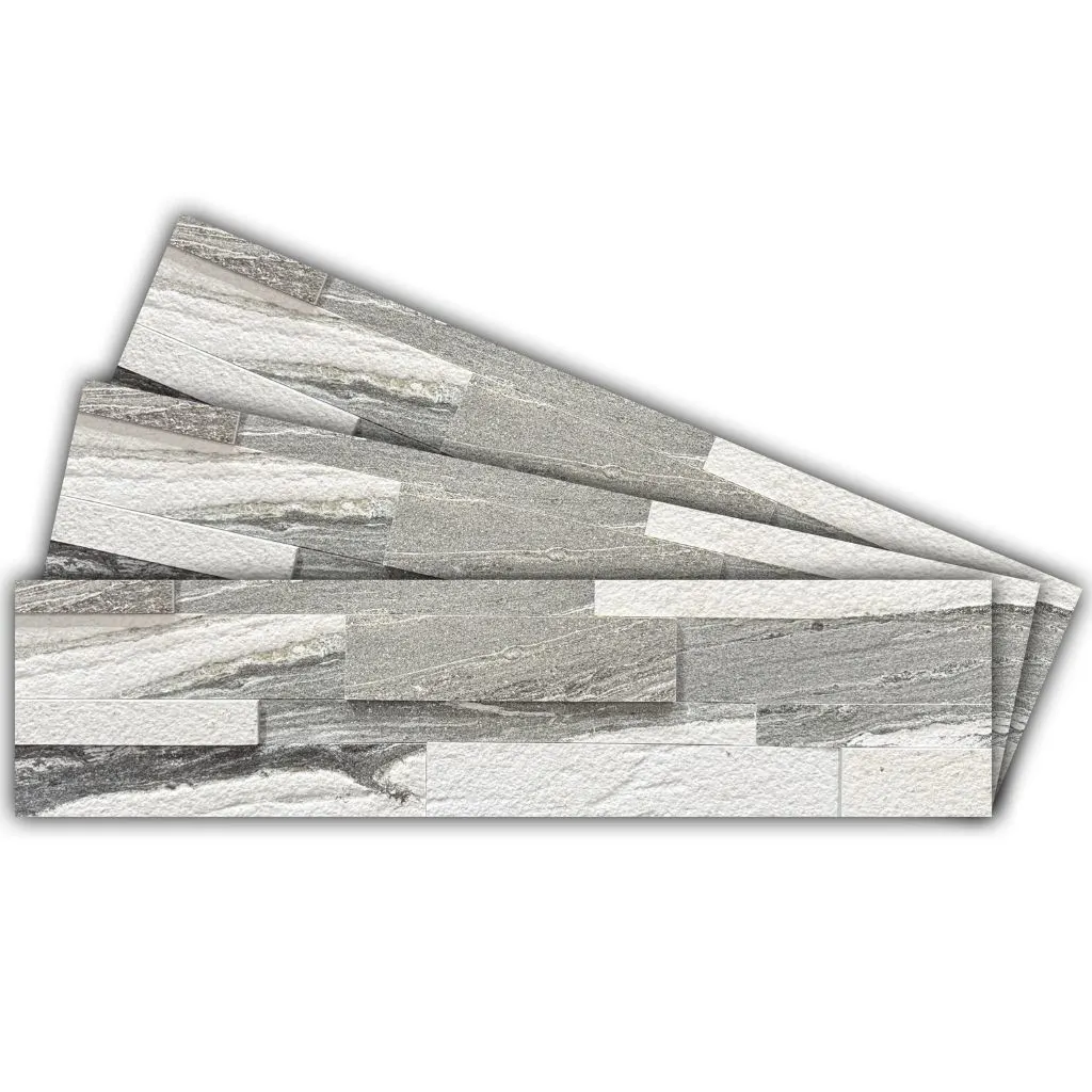 Panda White Marble Peel and stick 3D wall panel
