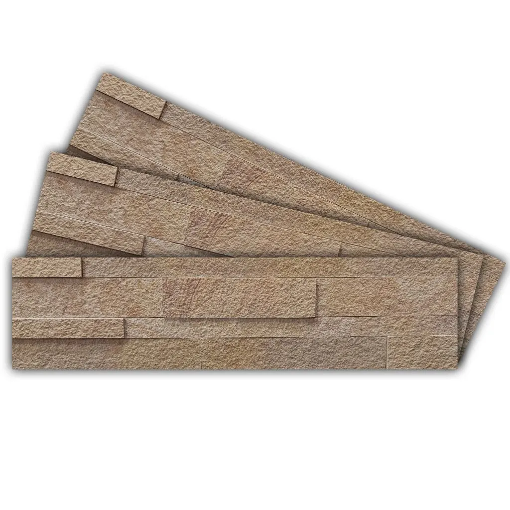 Rainbow Sandstone Peel and stick 3D wall panel